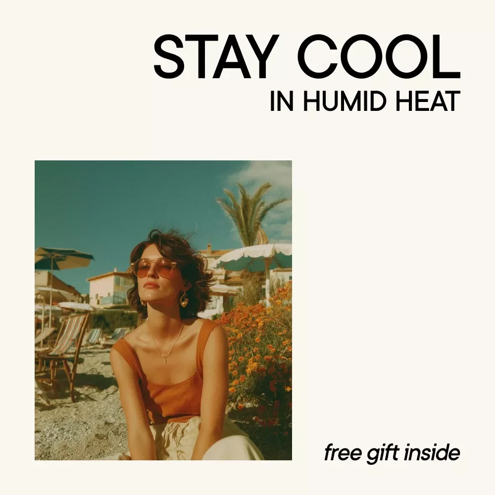 Stay Cool in Humid Heat – Summer Wardrobe Guide, Clothing Tips for Hot Weather, Breathable Fabrics & Smart Outfit Planning (Digital Download)