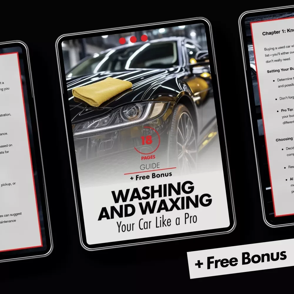 Washing and Waxing Your Car Like a Pro – Complete DIY Guide on how to wash and wax your car at home for a Showroom Shine