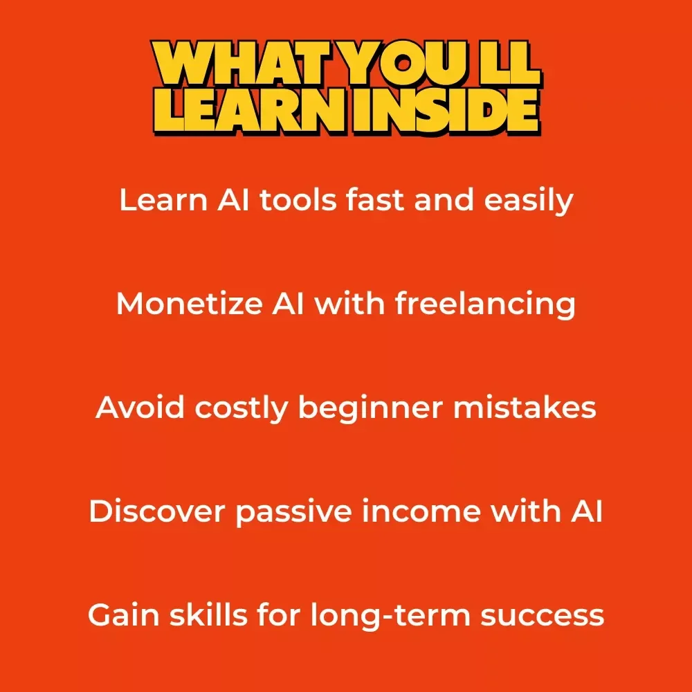Skills to Turn Artificial Intelligence into Income | AI Skills Guide for Beginners, Make Money with AI, Digital Download eBook, Online Income Blueprint