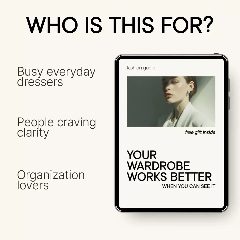 Your Wardrobe Works Better When You Can See It – Practical Guide on how to create a digital closet inventory for Everyday Outfits