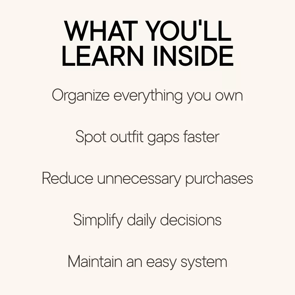 Your Wardrobe Works Better When You Can See It – Practical Guide on how to create a digital closet inventory for Everyday Outfits