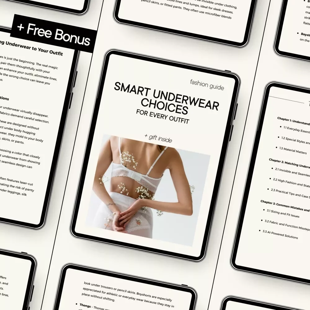 Smart Underwear Choices for Every Outfit – Digital Style Guide, Underwear Styling eBook, Seamless & Confident Outfit Solutions