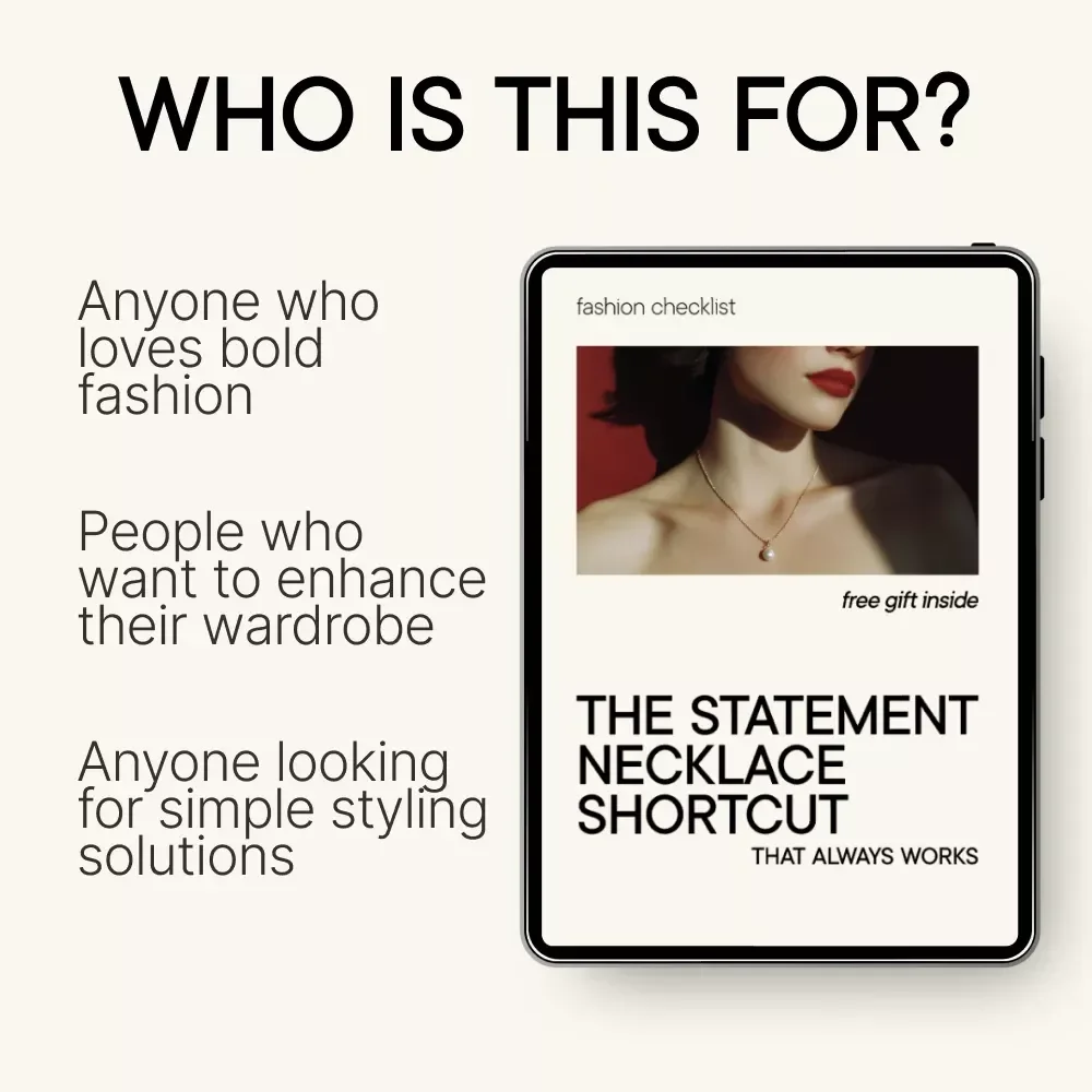 The Statement Necklace Shortcut That Always Works - The Ultimate Guide to Wearing Bold Jewelry