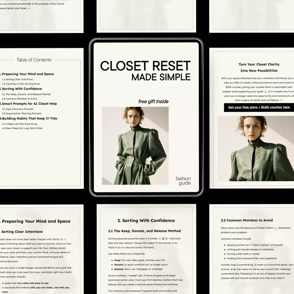 Closet Reset Made Simple: The Ultimate Guide to How to Do a Closet Clean Out & Stay Organized