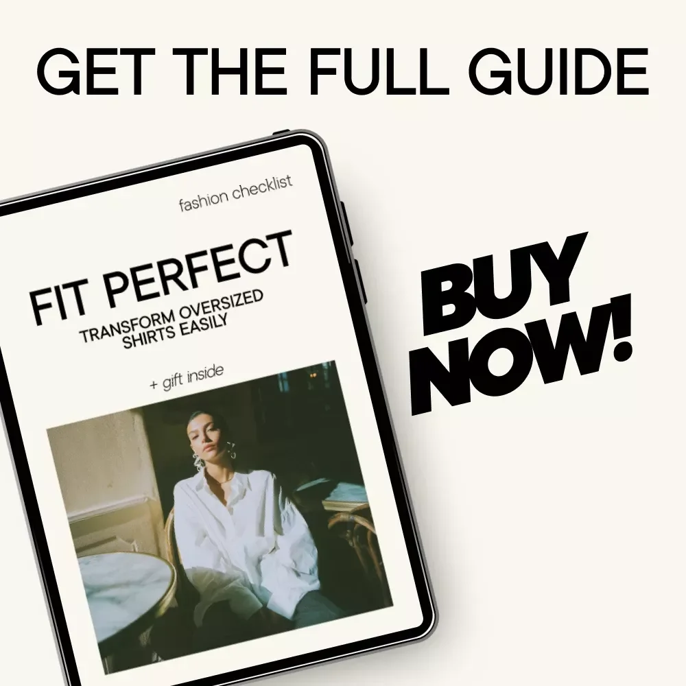 Fit Perfect: Transform Oversized Shirts Easily - A Step-by-Step Guide to Altering and Styling Too-Big Shirts