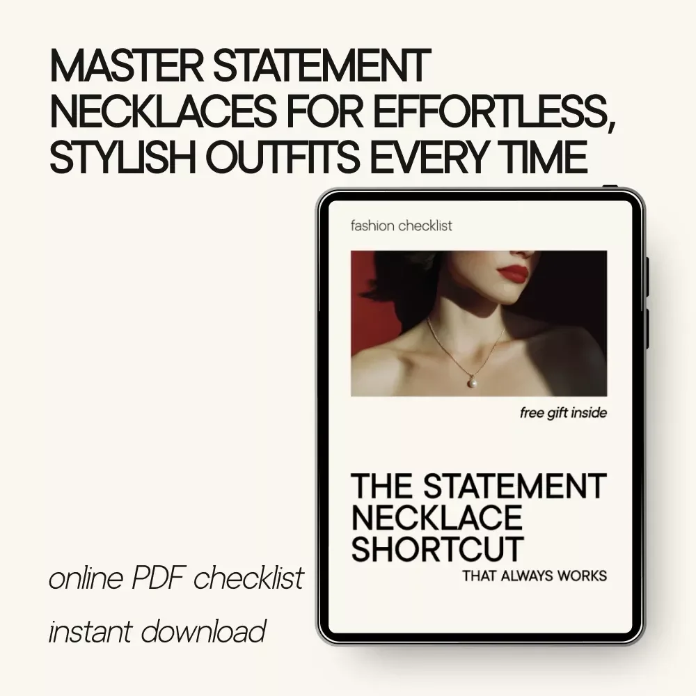 The Statement Necklace Shortcut That Always Works - The Ultimate Guide to Wearing Bold Jewelry