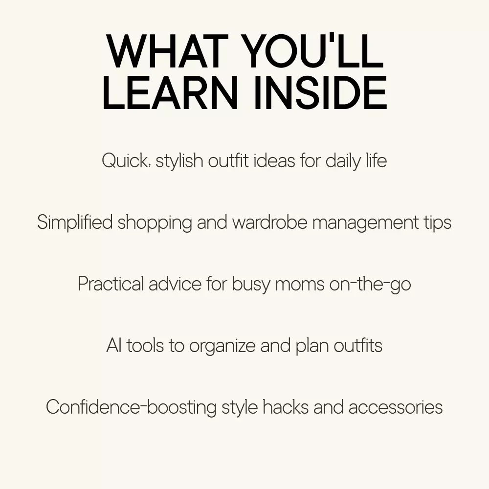 Effortless Mom Style for Busy Lives: Mom Outfit Ideas for Busy Moms