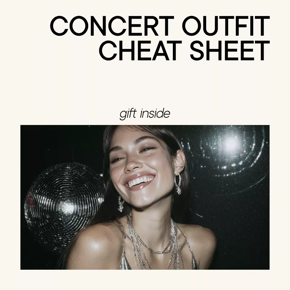 Concert Outfit Cheat Sheet: Your Ultimate Guide to What to Wear to a Concert