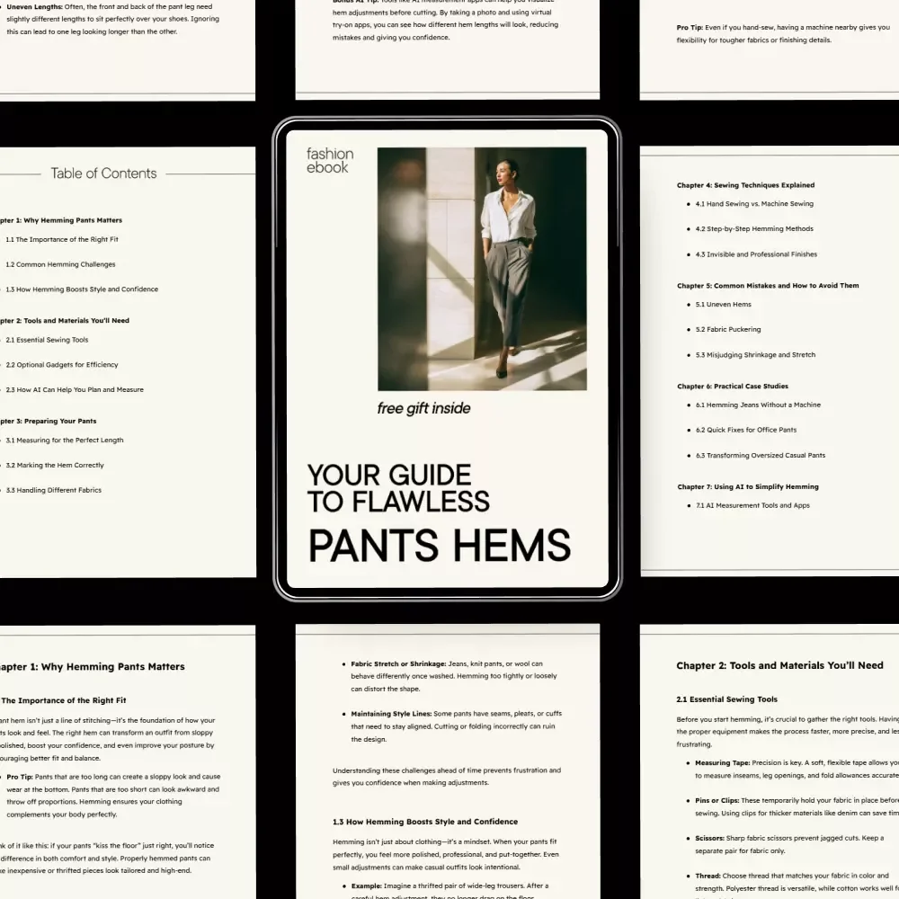 Your Guide to Flawless Pants Hems: How to Hem Pants at Home Like a Pro