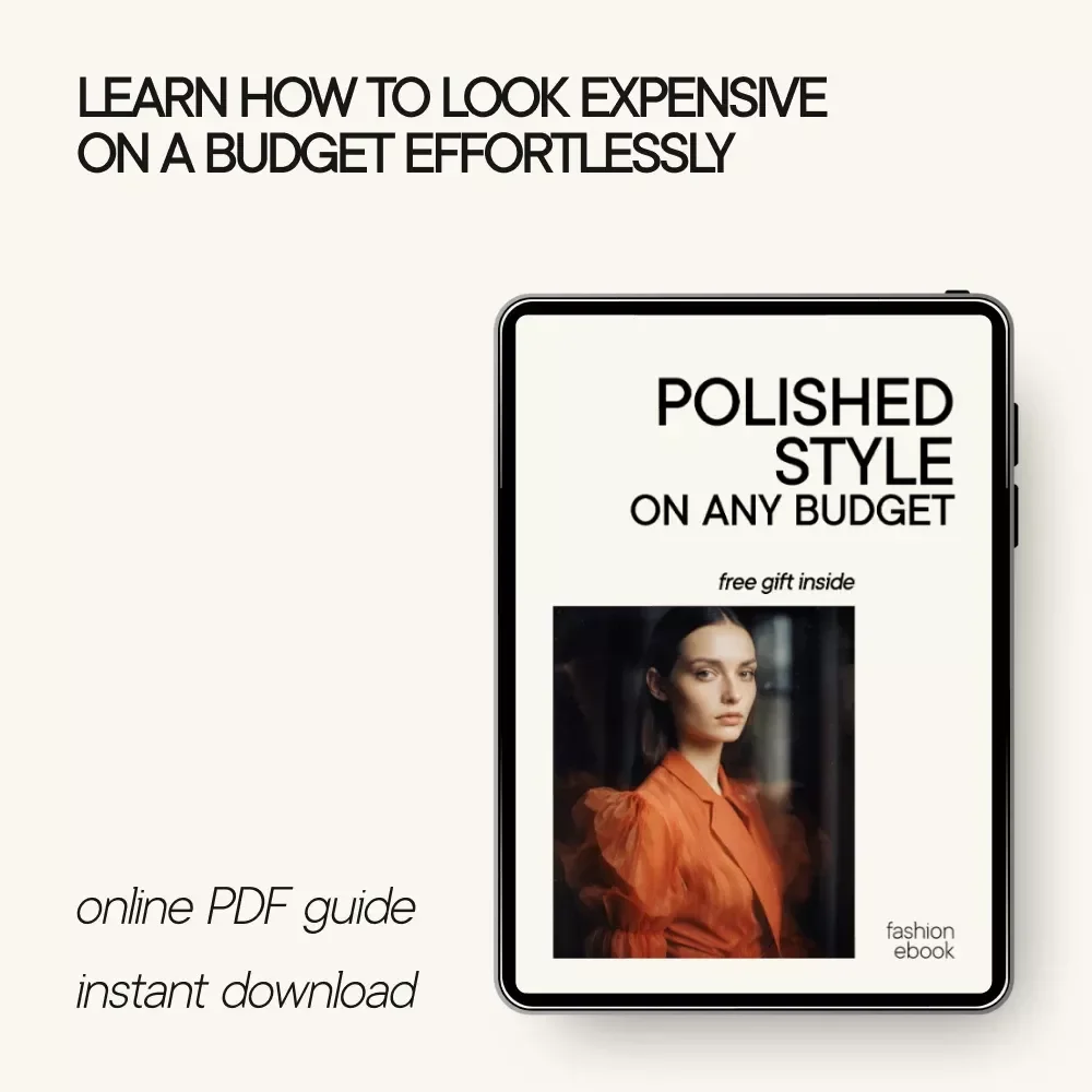 Polished Style on Any Budget – How to Look Expensive on a Budget Ebook | Timeless Wardrobe, Smart Styling & Luxury Look Guide
