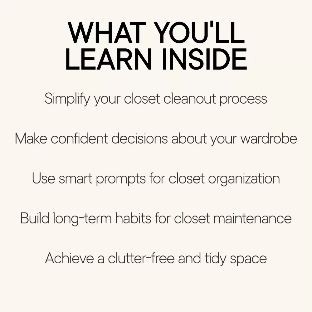 Closet Reset Made Simple: The Ultimate Guide to How to Do a Closet Clean Out & Stay Organized