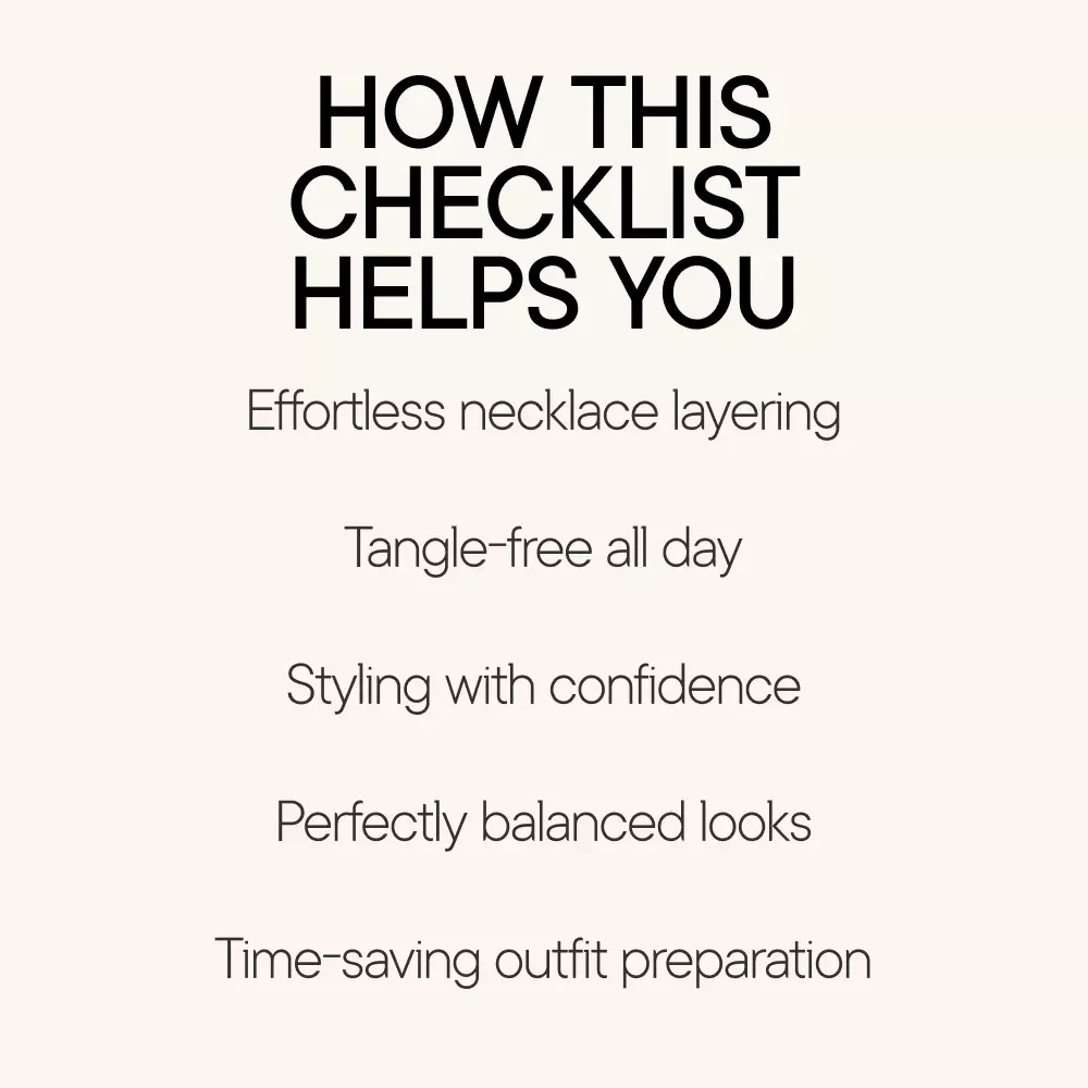 Layered Necklaces That Stay Tangle-Free All Day: A Step-by-Step Guide for Perfect Layering