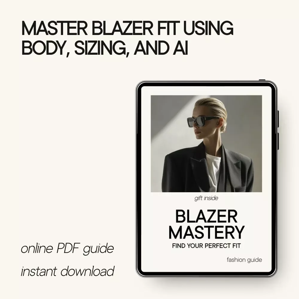 Blazer Mastery: Find Your Perfect Fit | How to Buy a Blazer That Fits Perfectly | Digital Style Guide & Fit Checklist