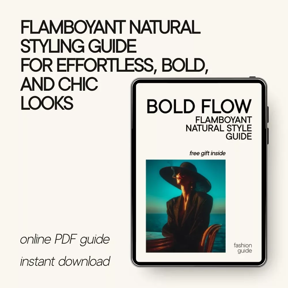 Bold Flow: Flamboyant Natural Style Guide - Flamboyant Natural Kibbe Outfit Ideas for a Signature Wardrobe