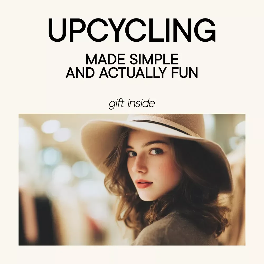 Upcycling Made Simple and Actually Fun: A Beginner's Guide to Upcycling Clothes