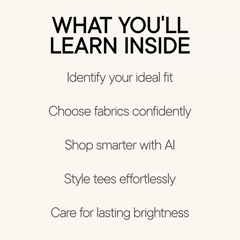 Your Ultimate Guide to the Perfect White Tee | the perfect white t shirt how to find it | Digital Style Guide