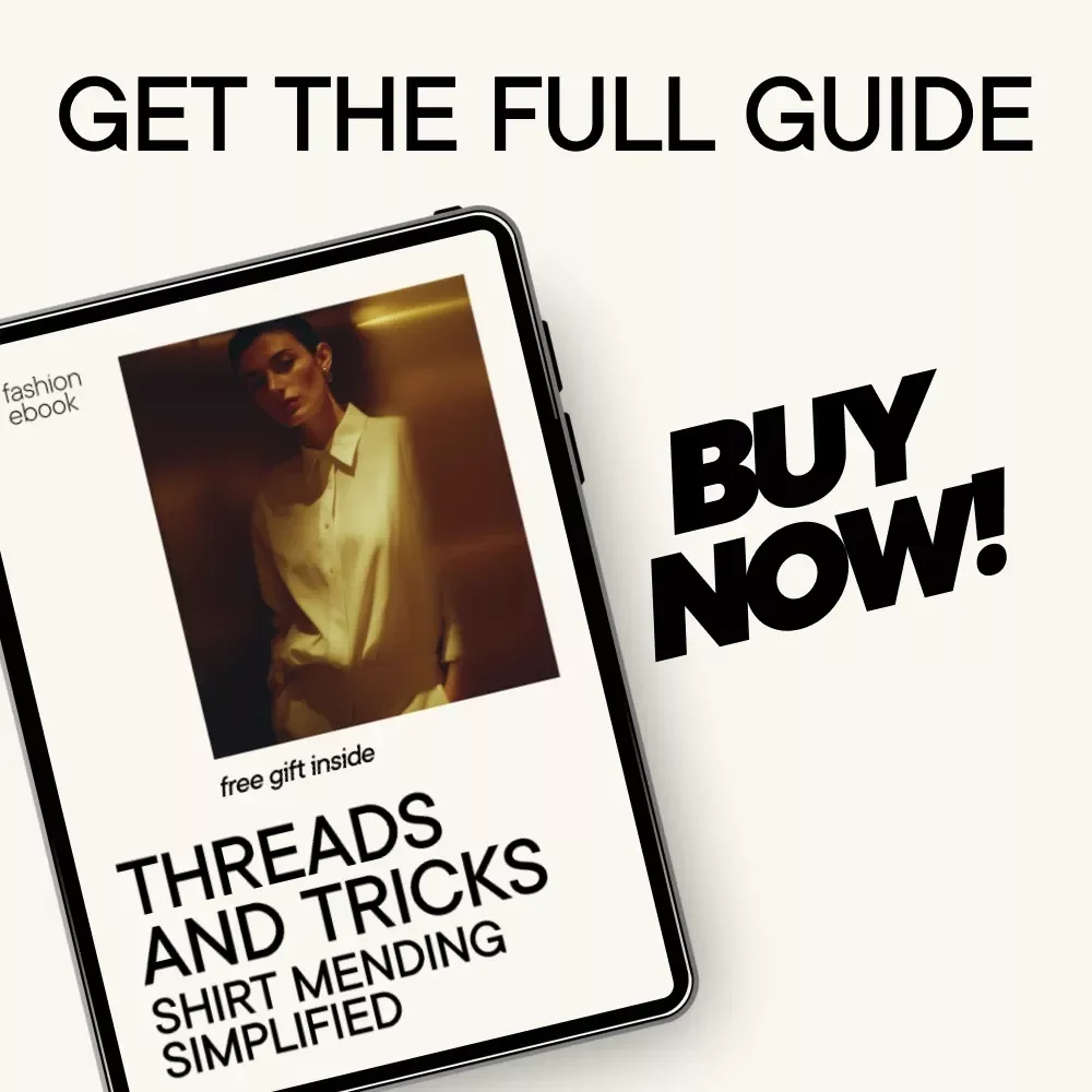 Threads and Tricks: Shirt Mending Simplified - Your Ultimate eBook Guide on How to Mend a Hole in a Shirt