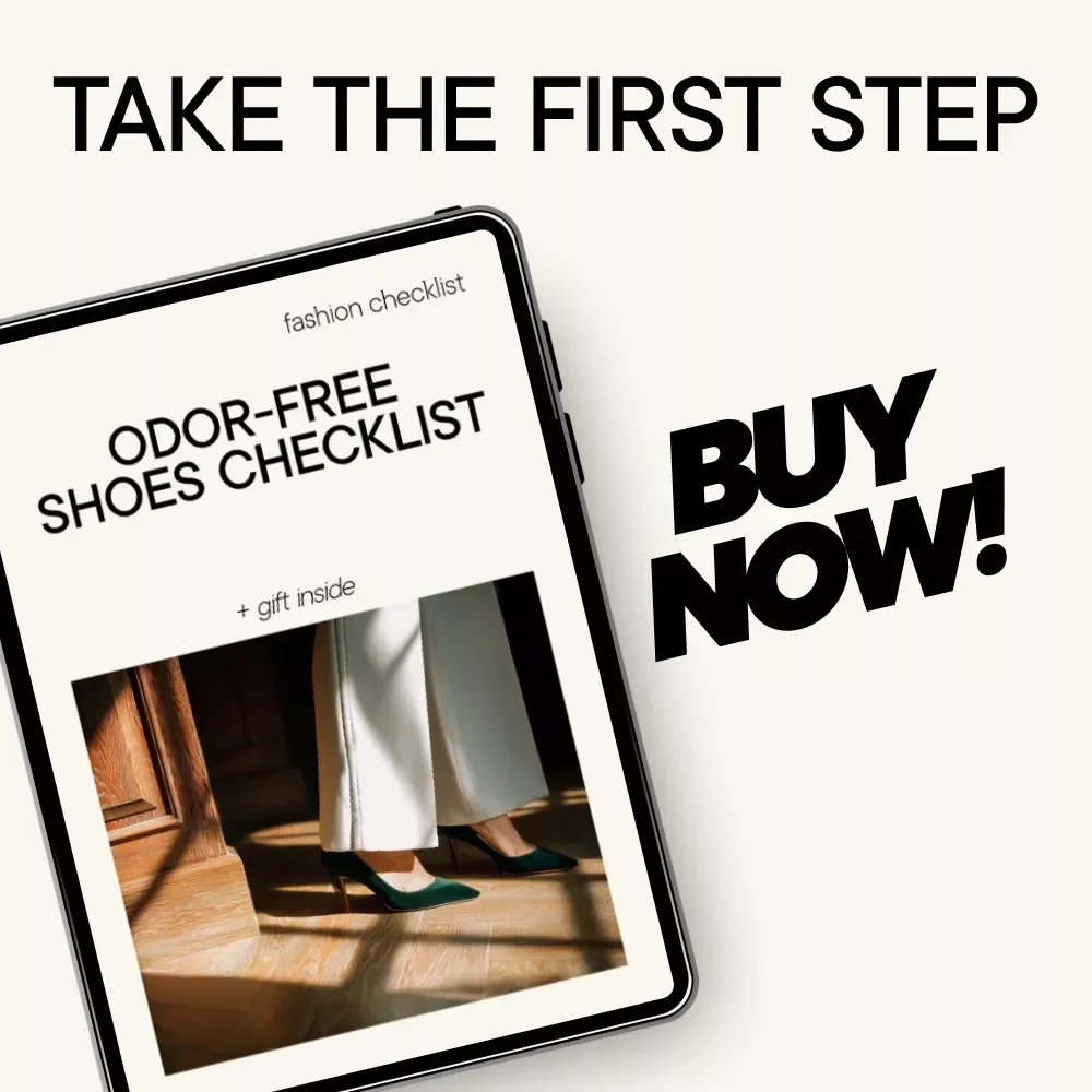 Odor-Free Shoes Checklist | Easy Guide on How to Remove Odor from Shoes Naturally | Printable Shoe Care Checklist
