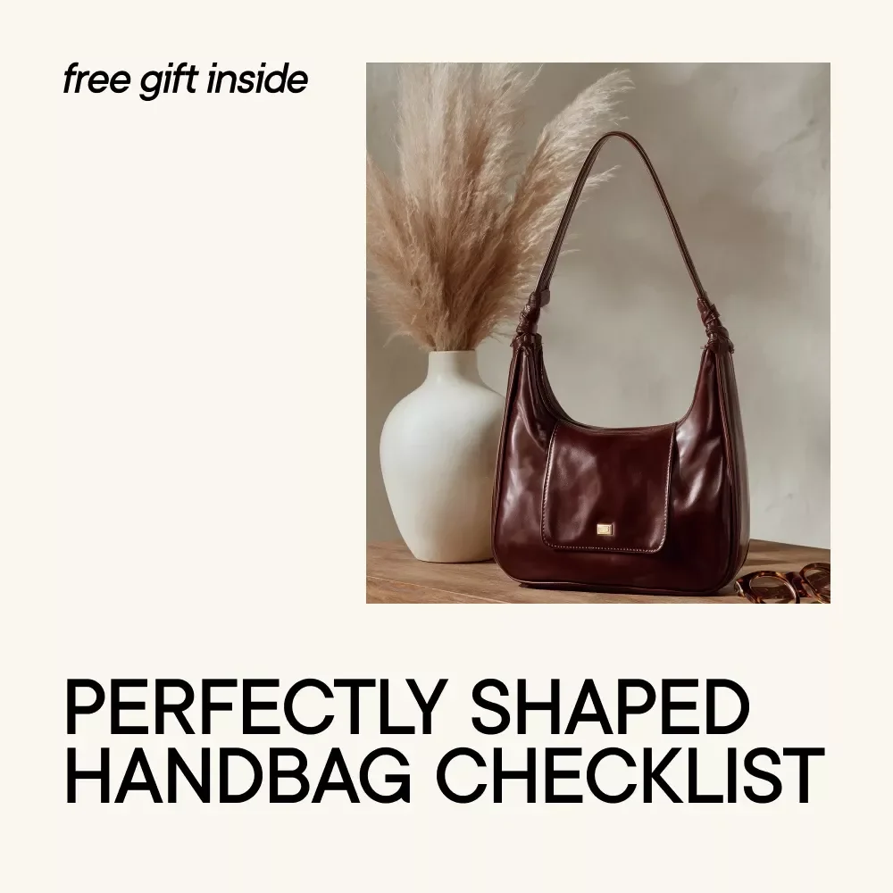 Perfectly Shaped Handbag Checklist – How to Store Handbags to Keep Their Shape, Purse Care & Storage Guide, Digital Download