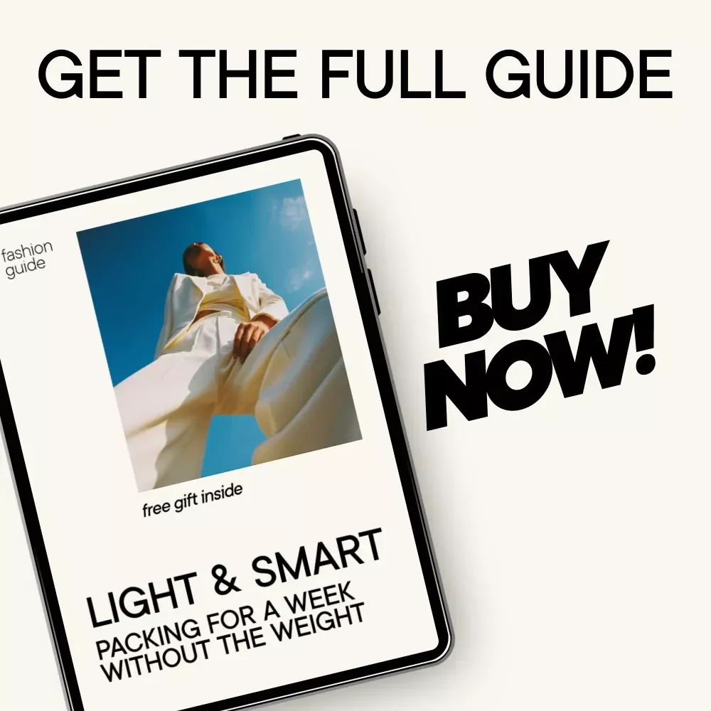Light & Smart: Packing for a Week Without the Weight – Minimalist Travel Packing Guide, Smart Packing Checklist, Carry-On Only eBook, AI Travel Planning Digital Download