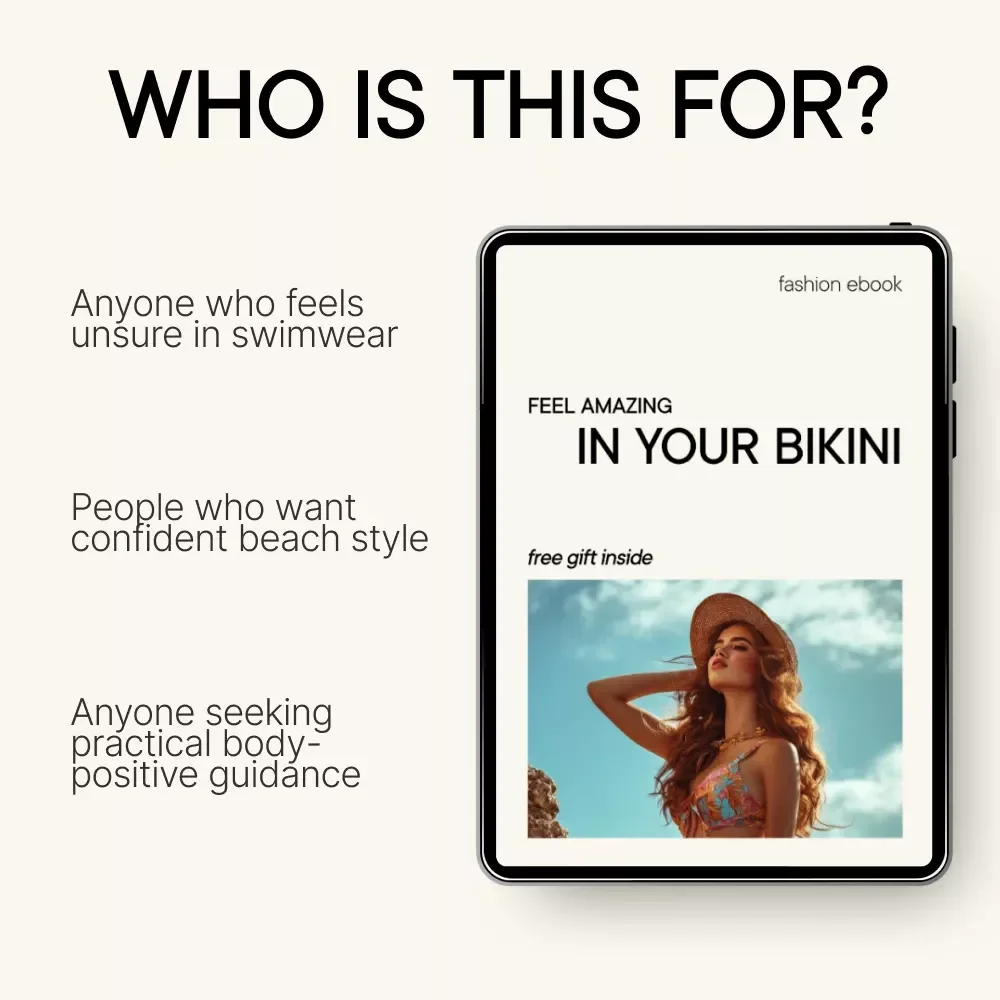 Feel Amazing in Your Bikini | Confidence-First eBook Guide on how to look good in a bikini | Style, Fit & Mindset Digital Download