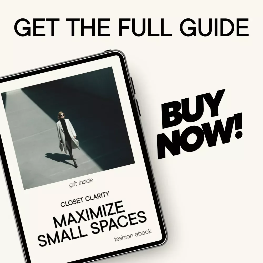 Closet Clarity: Maximize Small Spaces – Smart Small Closet Organization Guide, Decluttering & Storage Solutions eBook Digital Download