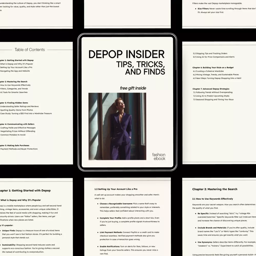 Depop Insider: Tips, Tricks, and Finds – Ultimate Guide on How to Shop on Depop