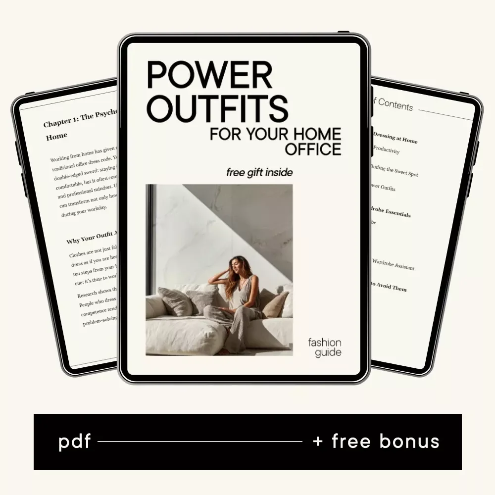 Power Outfits for Your Home Office: A Guide to Dressing for Productivity and Success