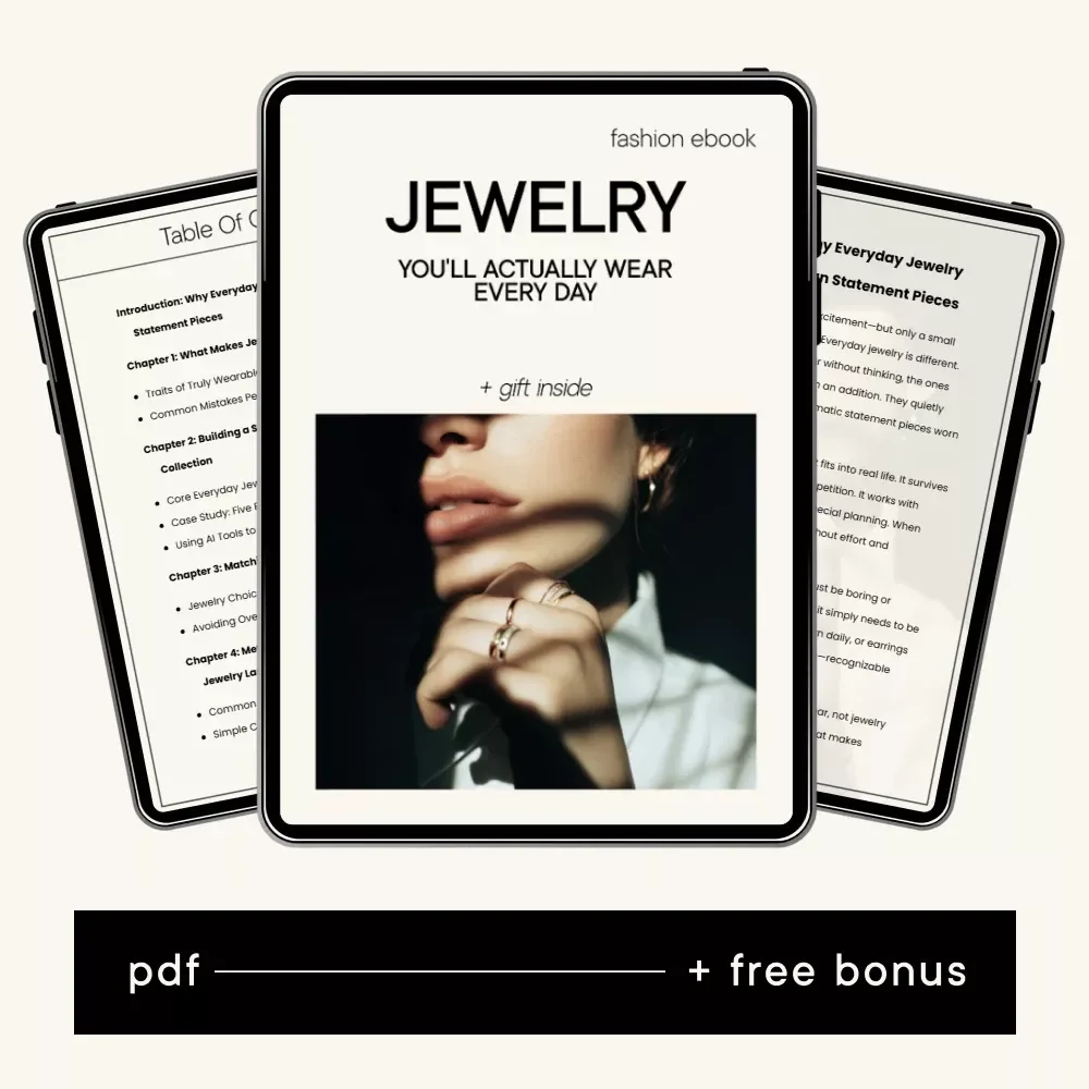 Jewelry You’ll Actually Wear Every Day: A Guide to Timeless, Everyday Jewelry for Women