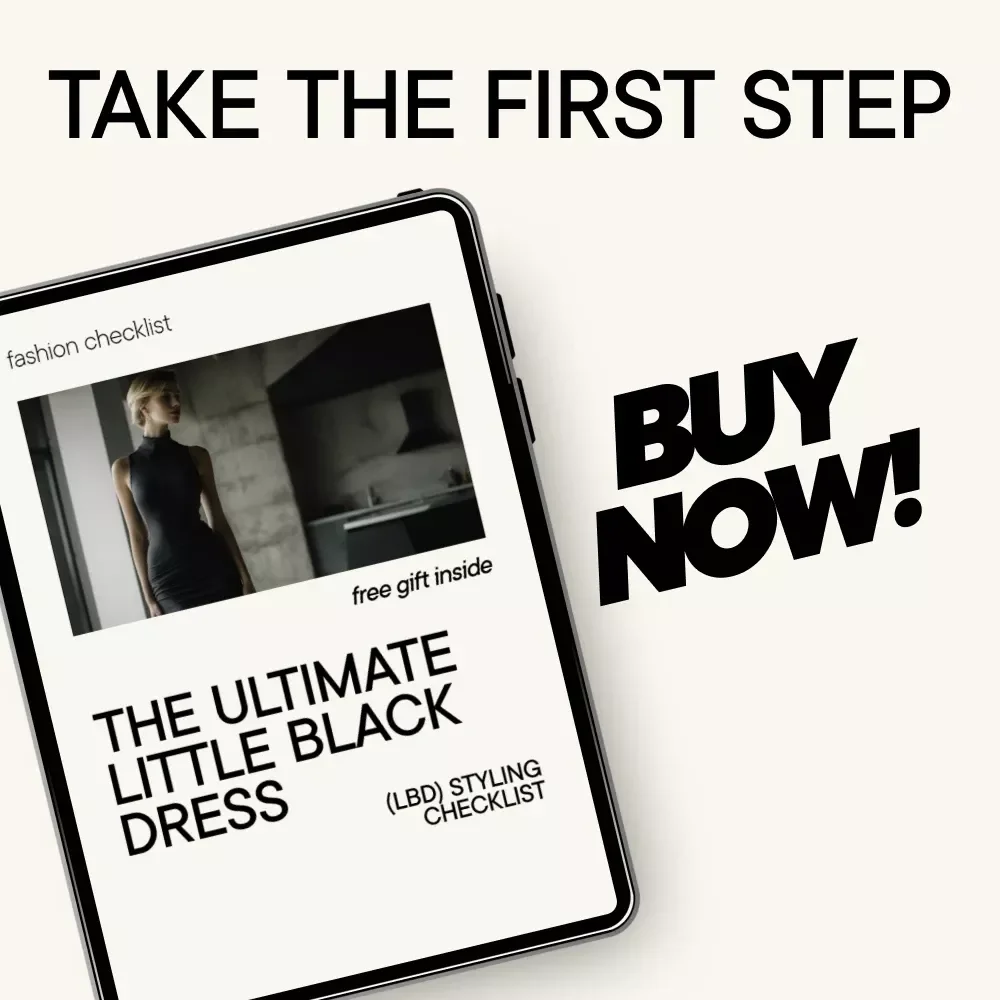 The Ultimate Little Black Dress (LBD) Styling Checklist | Chic Wardrobe Guide with Little Black Dress Styling Ideas | Instant Digital Download