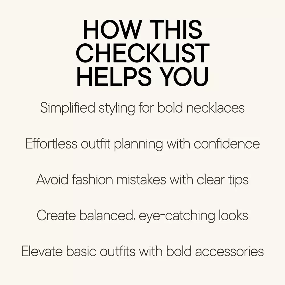 The Statement Necklace Shortcut That Always Works - The Ultimate Guide to Wearing Bold Jewelry