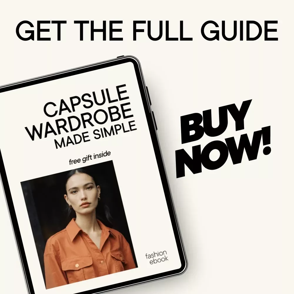 Capsule Wardrobe Made Simple | Minimalist Closet Guide, Capsule Wardrobe Planner, Everyday Outfit System, Digital Download eBook