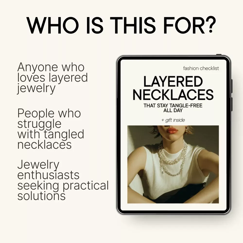 Layered Necklaces That Stay Tangle-Free All Day: A Step-by-Step Guide for Perfect Layering