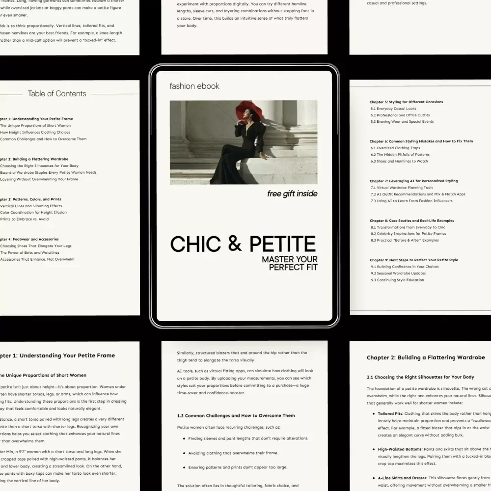 Chic & Petite: Master Your Perfect Fit – The Ultimate Style Guide with Petite Styling Tips for Short Women