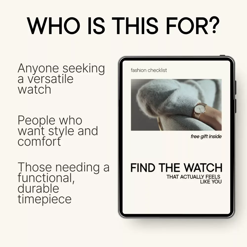 Find the Watch That Actually Feels Like You: The Ultimate Guide to Choosing a Watch for Your Style