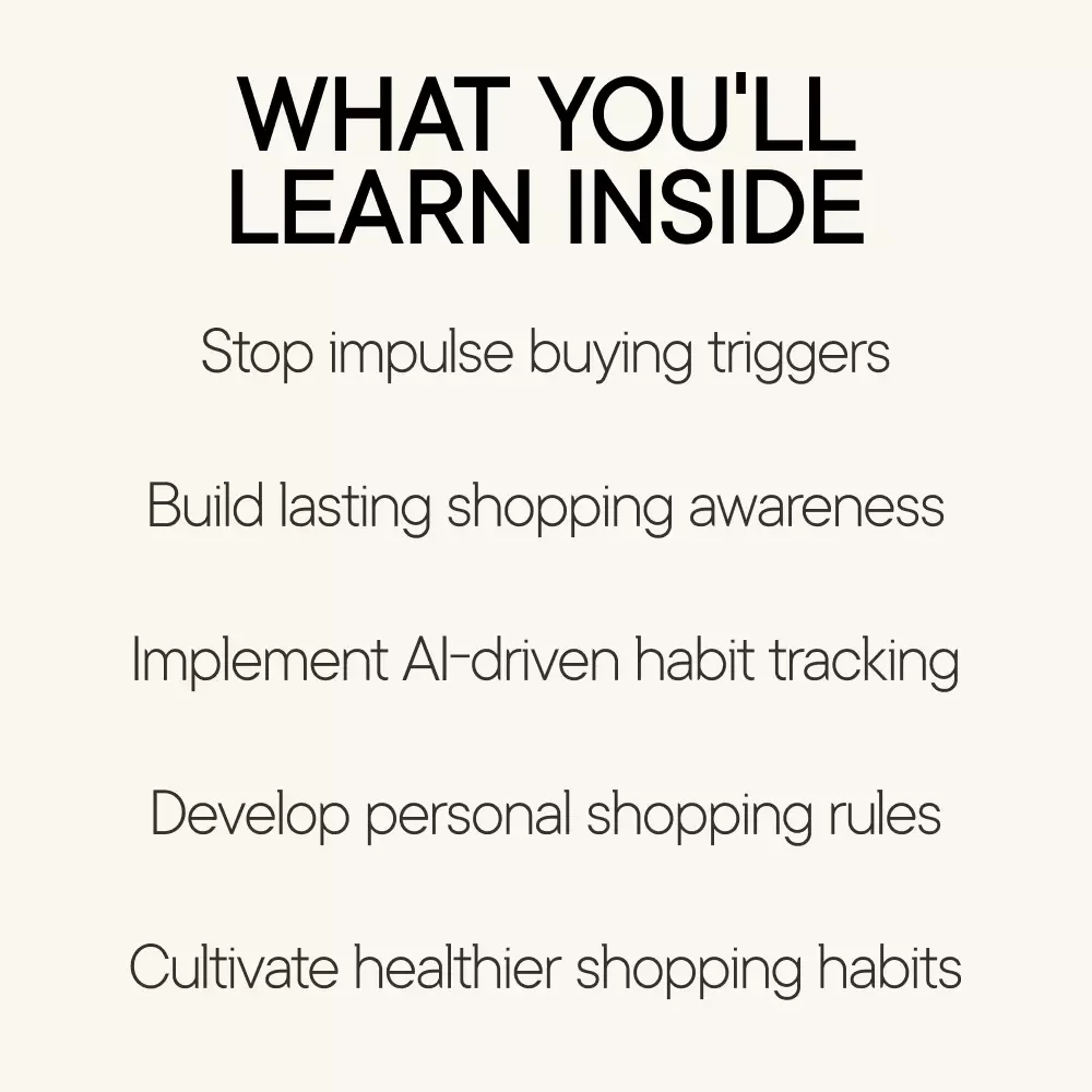 Shopping With Intention Feels Better: How to Stop Impulse Shopping for Clothes | Digital Download Guide
