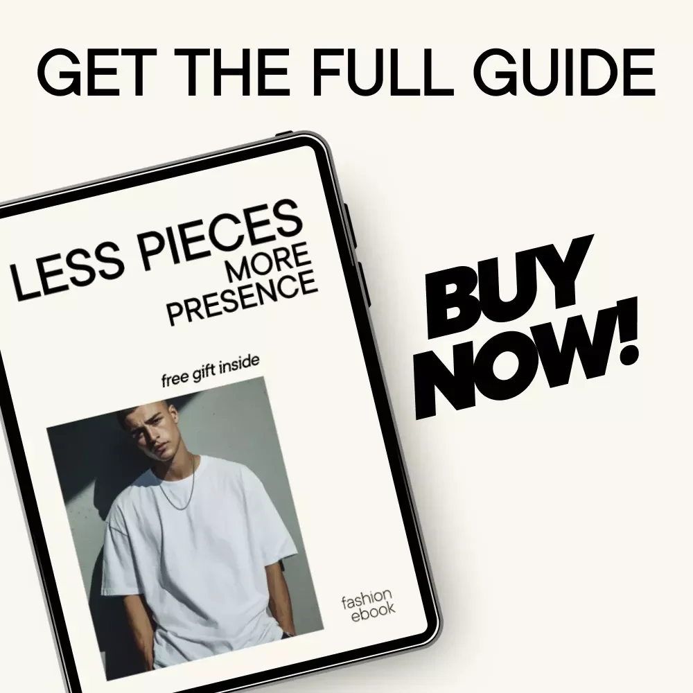 Less Pieces More Presence: A Modern Guide to Minimalist Jewelry for Men | Timeless Style, Fewer Accessories, Stronger Impact (Ebook Download)