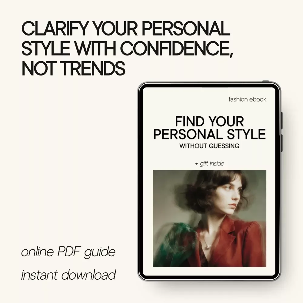 Find Your Personal Style Without Guessing – Digital Style Guide, Personal Style Workbook, Wardrobe Clarity eBook, Fashion Self-Discovery Checklist