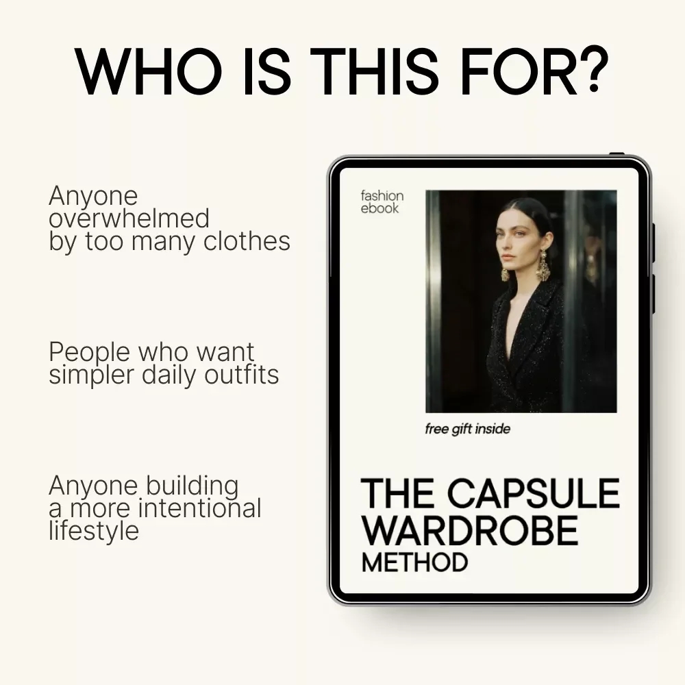 The Capsule Wardrobe Method | How to Build a Capsule Wardrobe eBook for a Simplified, Stylish Closet