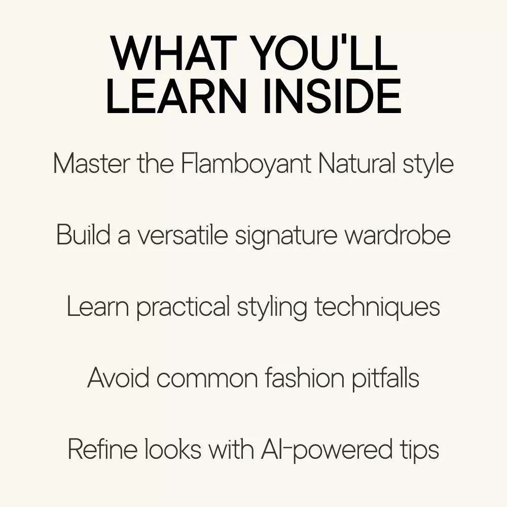 Bold Flow: Flamboyant Natural Style Guide - Flamboyant Natural Kibbe Outfit Ideas for a Signature Wardrobe