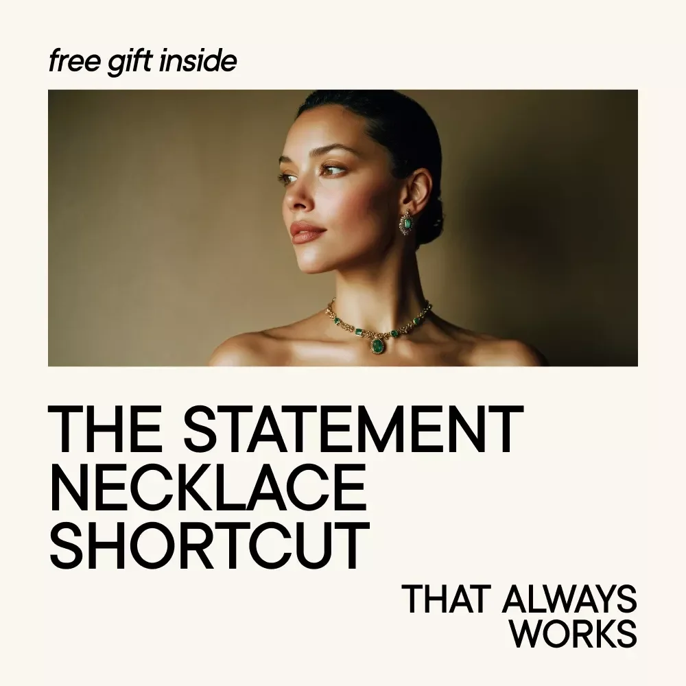 The Statement Necklace Shortcut That Always Works - The Ultimate Guide to Wearing Bold Jewelry