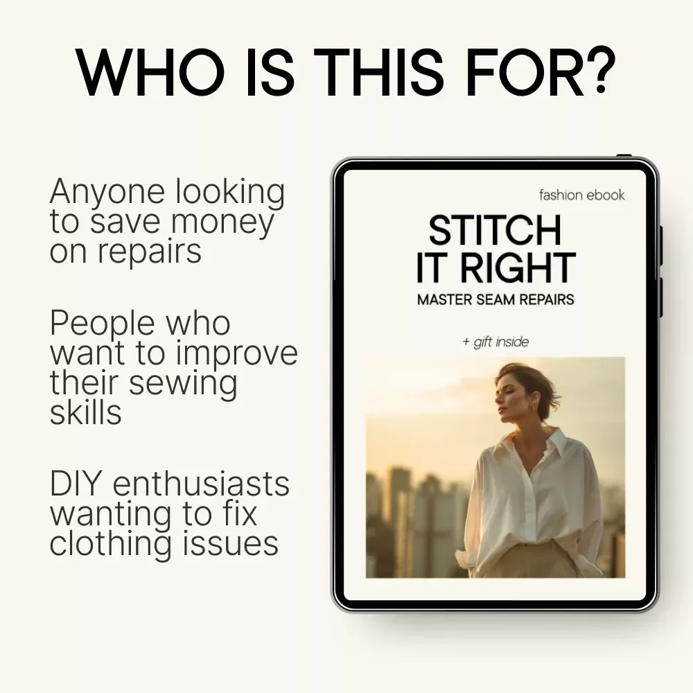 Stitch It Right: Master Seam Repairs – The Ultimate eBook Guide to Fixing Ripped Seams