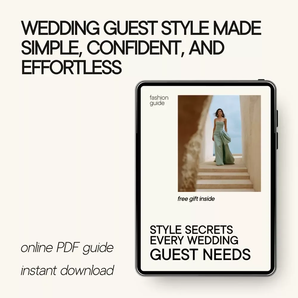 Style Secrets Every Wedding Guest Needs – Wedding Guest Style Guide, Wedding Dress Code eBook, Digital Download Outfit Checklist