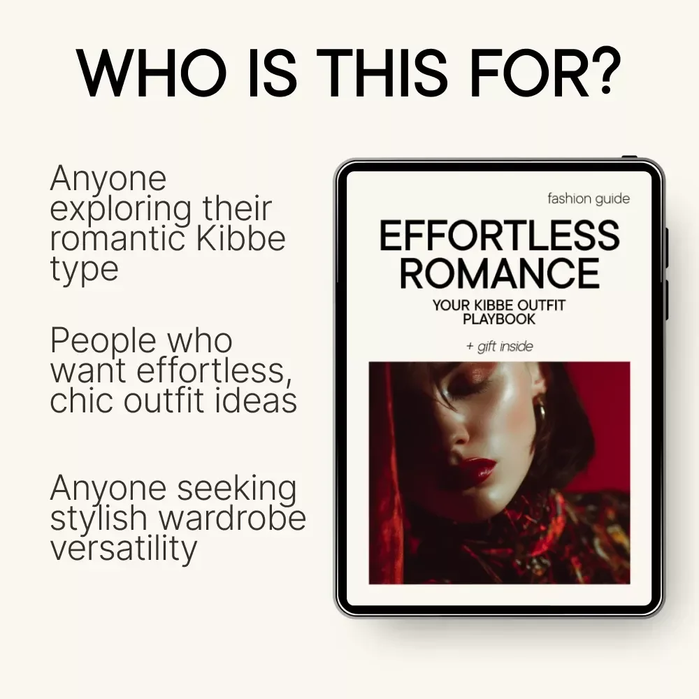 Effortless Romance: Your Kibbe Outfit Playbook - Romantic Kibbe Outfit Ideas for Every Occasion