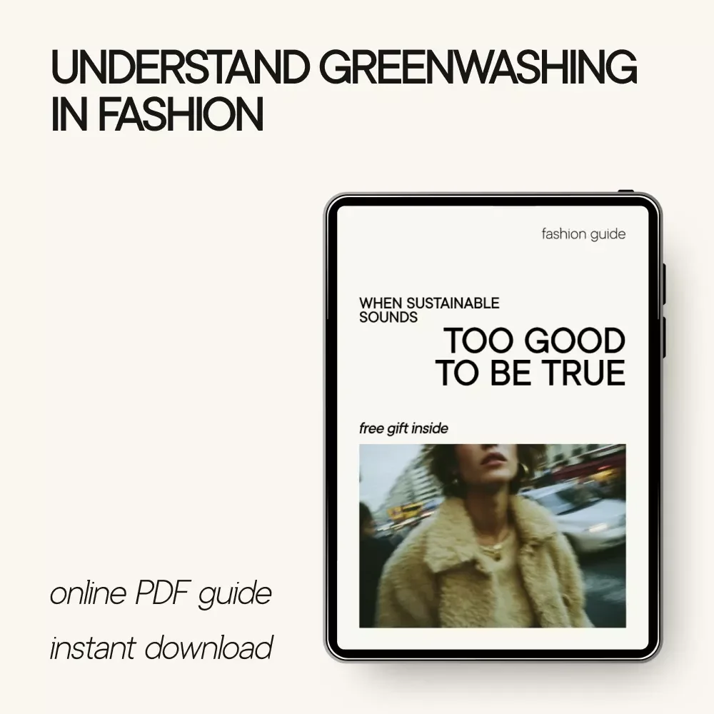 When Sustainable Sounds Too Good to Be True – A Fashion Guide on What Is Greenwashing in Fashion