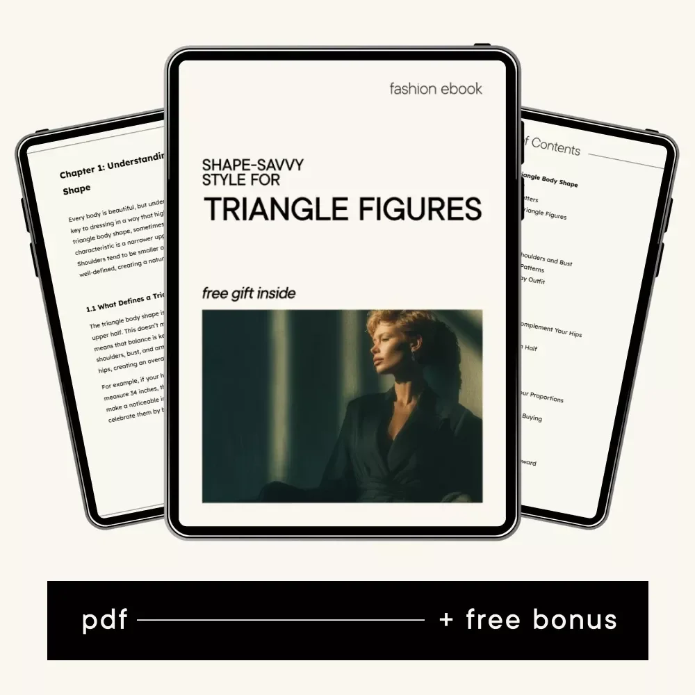 Shape-Savvy Style for Triangle Figures: The Ultimate Guide to Dressing Your Triangle Body Shape