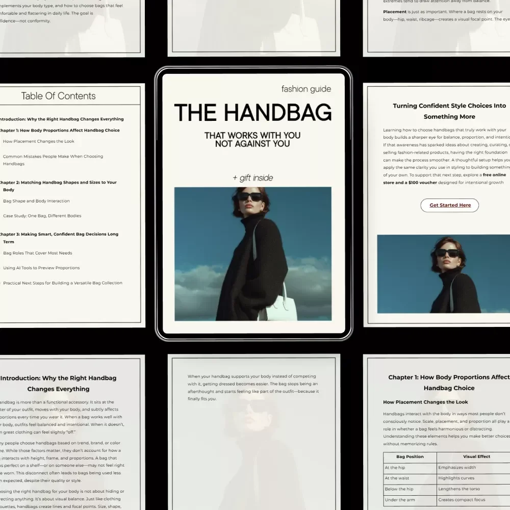 The Handbag That Works With You Not Against You: A Guide to Choosing the Right Handbag for Your Body