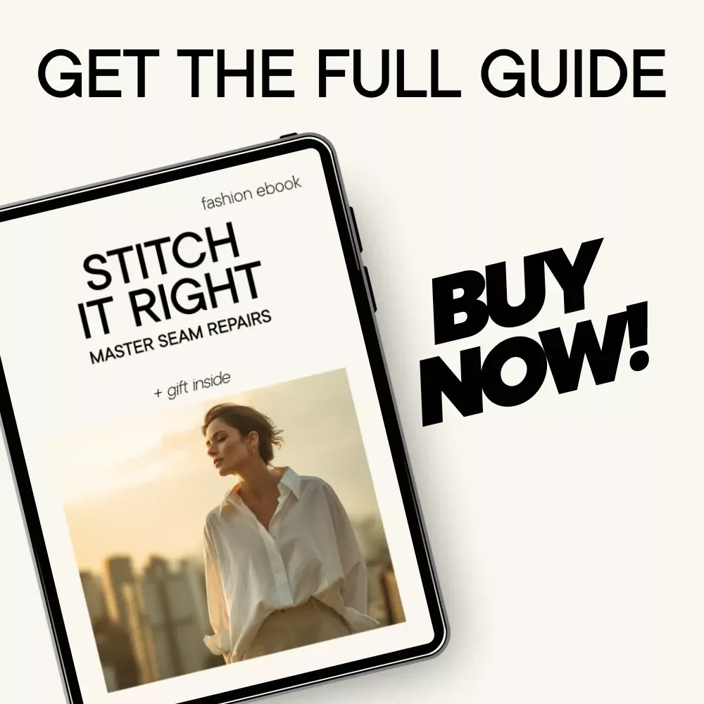 Stitch It Right: Master Seam Repairs – The Ultimate eBook Guide to Fixing Ripped Seams