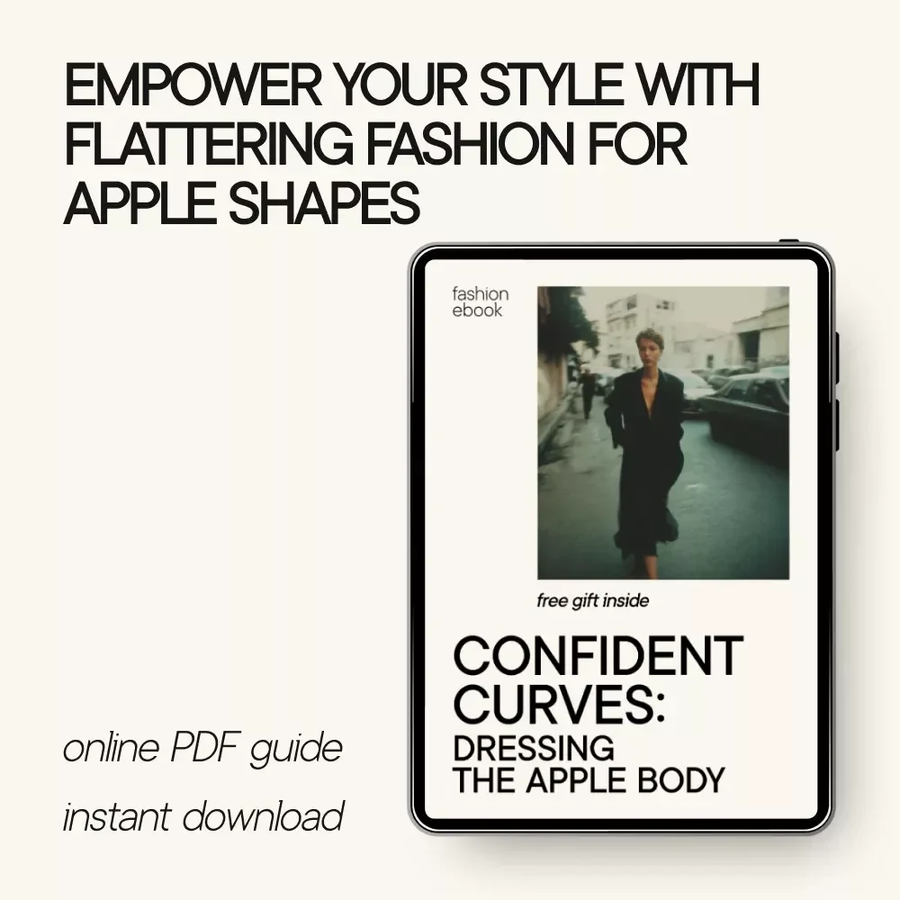 Confident Curves: Dressing the Apple Body eBook - Style Guide for Apple Shaped Women