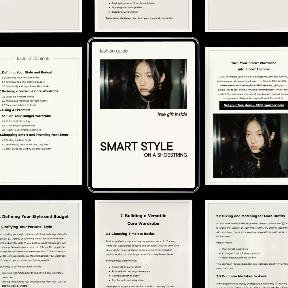 Smart Style on a Shoestring – A Practical Guide to How to Build a Wardrobe on a Budget with Timeless Style